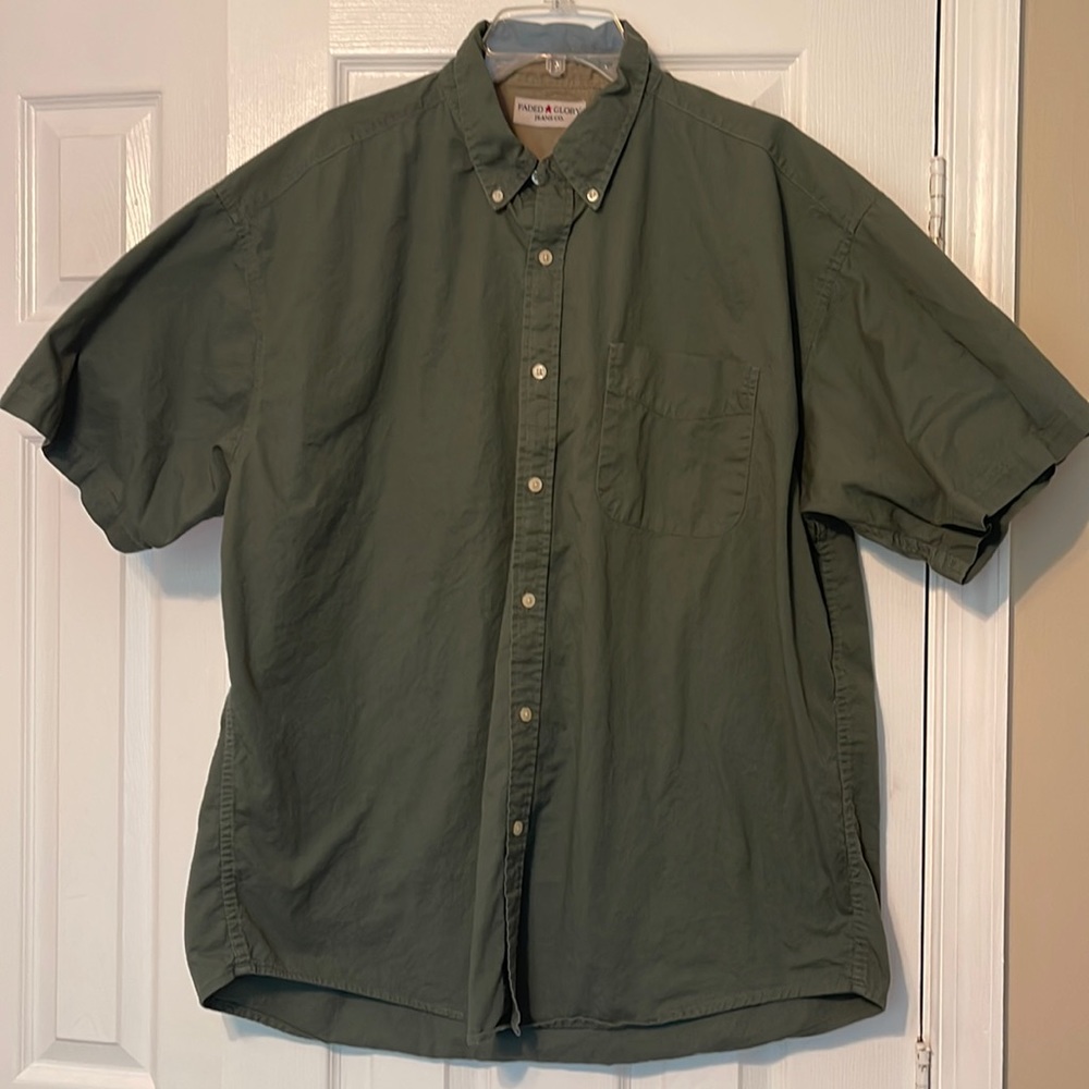💙 Hunter Green Button Down Shirt